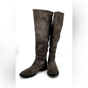 Born Suede grey riding boots